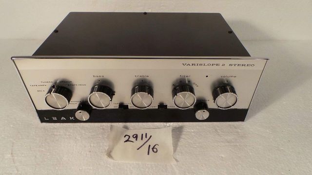 最終価格】メルカリ LEAK Varislope 2 Stereo 真空管プリ LEAK
