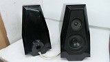 Rockport Technologies Merak Speakers in Gloss Black with Stands