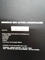 Meridian M60 Active Speakers Boxed