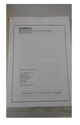 Sugden Audio Products Masterclass SPA-4 Class-A Endverstärke