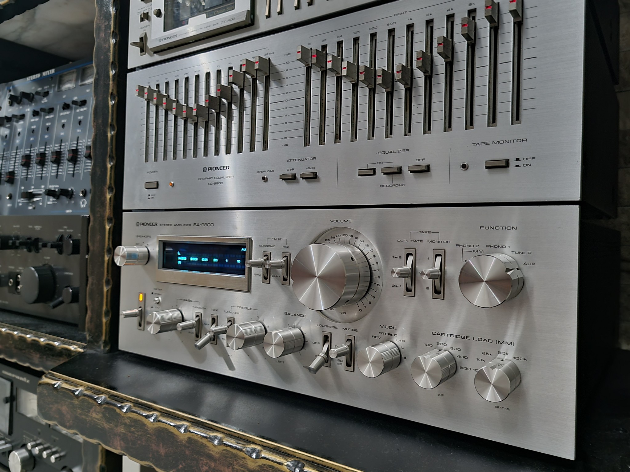 Pioneer SA-9800 Stereo Integrated Amplifier Transistor ((For
