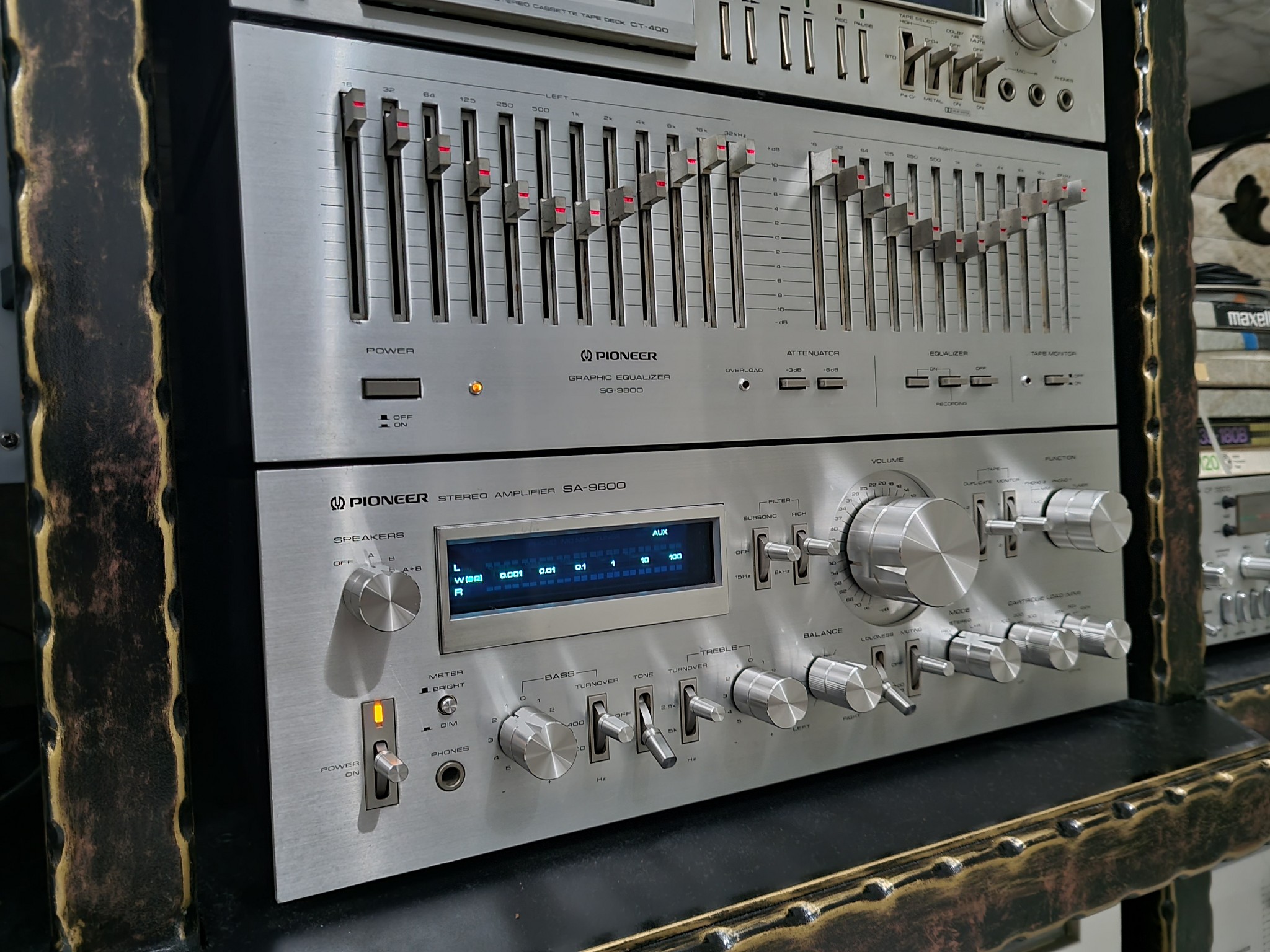 Pioneer SA-9800 Stereo Amplifier - HiFi Vintage