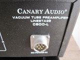 Canary Audio C800 L Valve Preamp & C800-P PSU with Remote