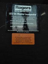 Rogers LS3/5A