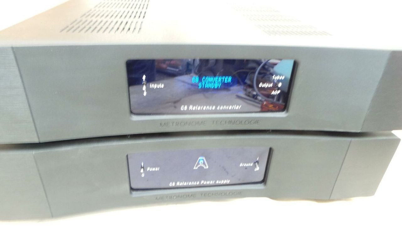 Metronome Valve DAC and PSU with C8 Reference Converter Metronome Valve