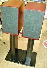 Bowers and Wilkins 706 S2 Rosenut Loudspeakers with Stands