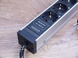Inakustik Black and White AC-1502-P6 filtered audio power strip 1,5 metre