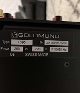 Goldmund Telos 590 Nextgen II highend integrated amplifier