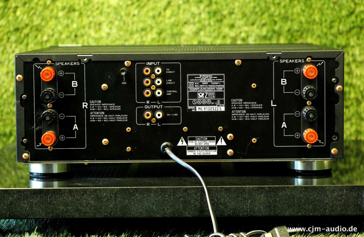 Pioneer Stereo Power Amplifier M-73 | eBay