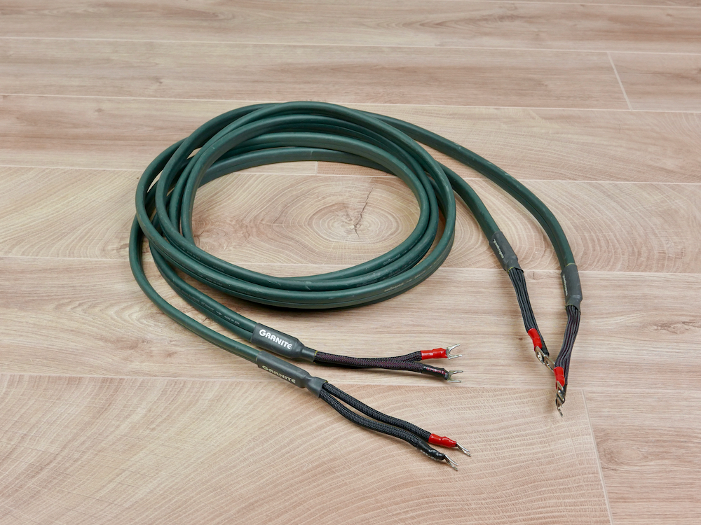 AudioQuest Granite SST Hyperlitz audio speaker cables 3,0 metre AudioQuest  Granite SST Hyperlitz audio speaker cables 3,0 metre