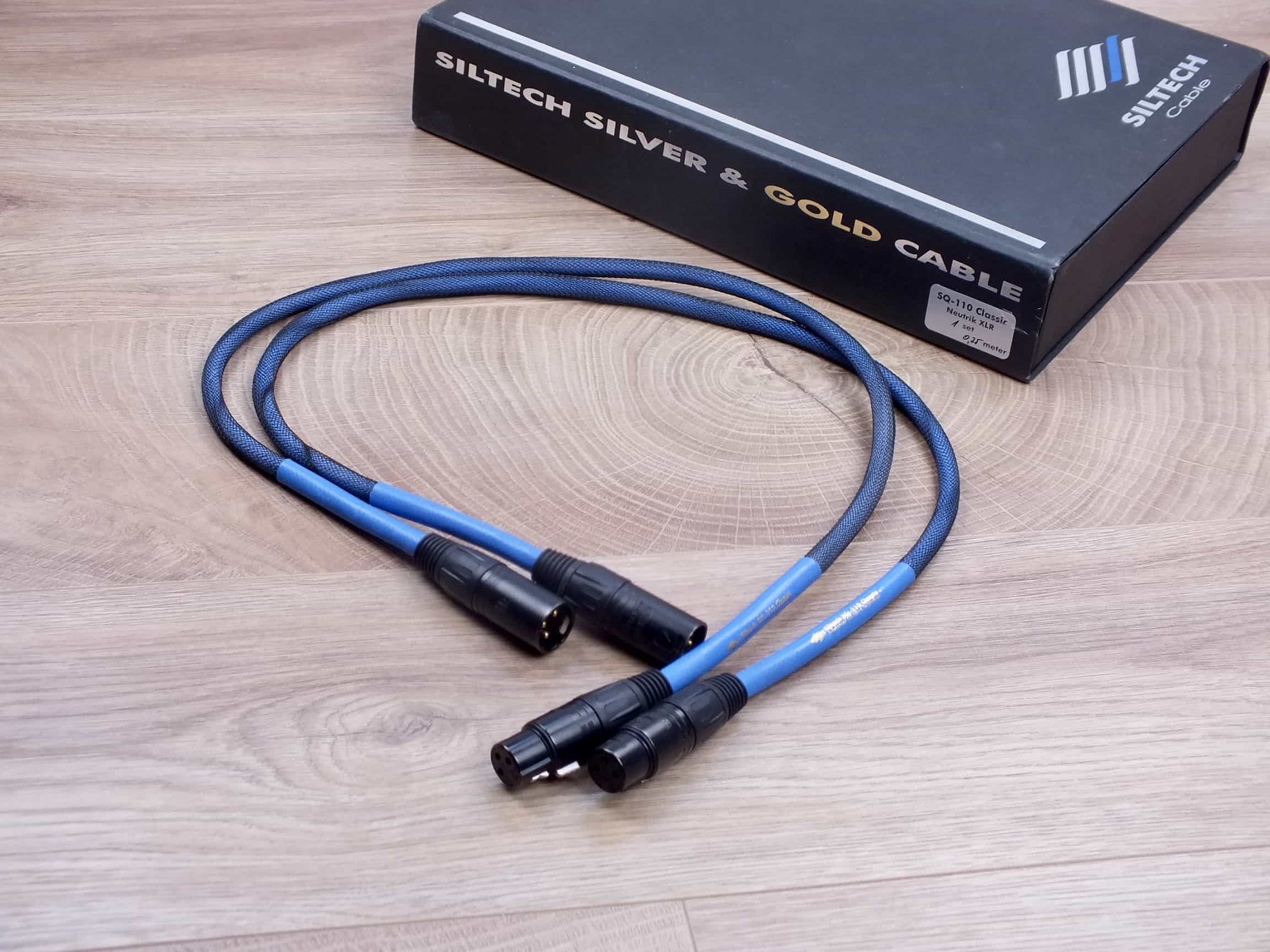 □□SILTECH SQ-110 Classic XLRケーブルペア 1m シルテック