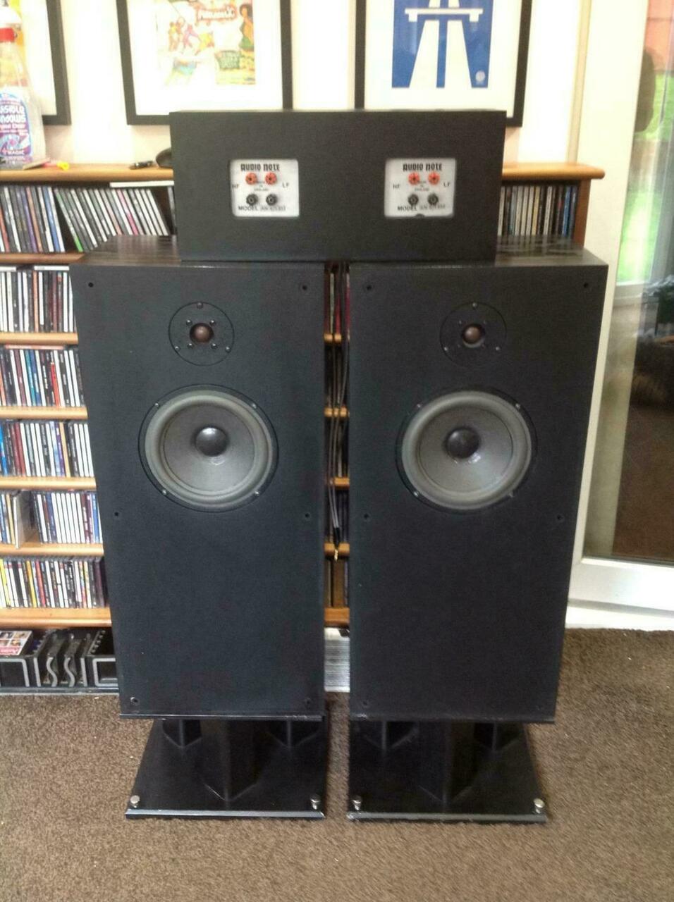 Audio Note AN/EL Speakers Upgraded with SPX and External Crossover Box