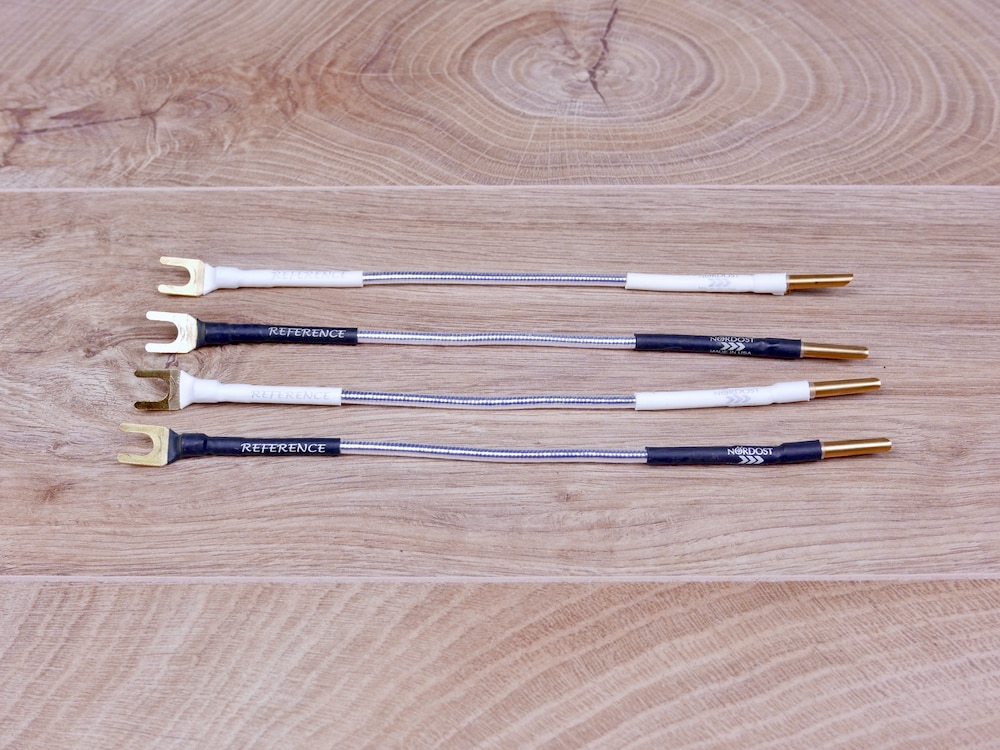 Nordost Reference BiWire audio speaker cable jumpers Nordost Reference