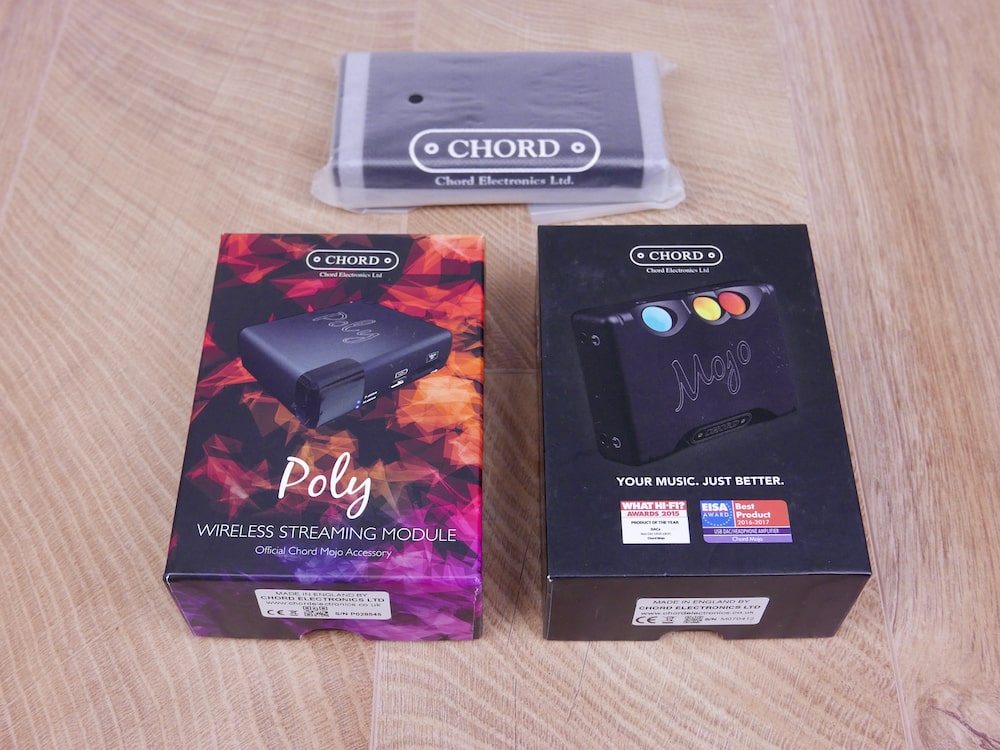 Chord Mojo audio DAC/Headphone Amplifier with Poly Streamer/Music Playe ...