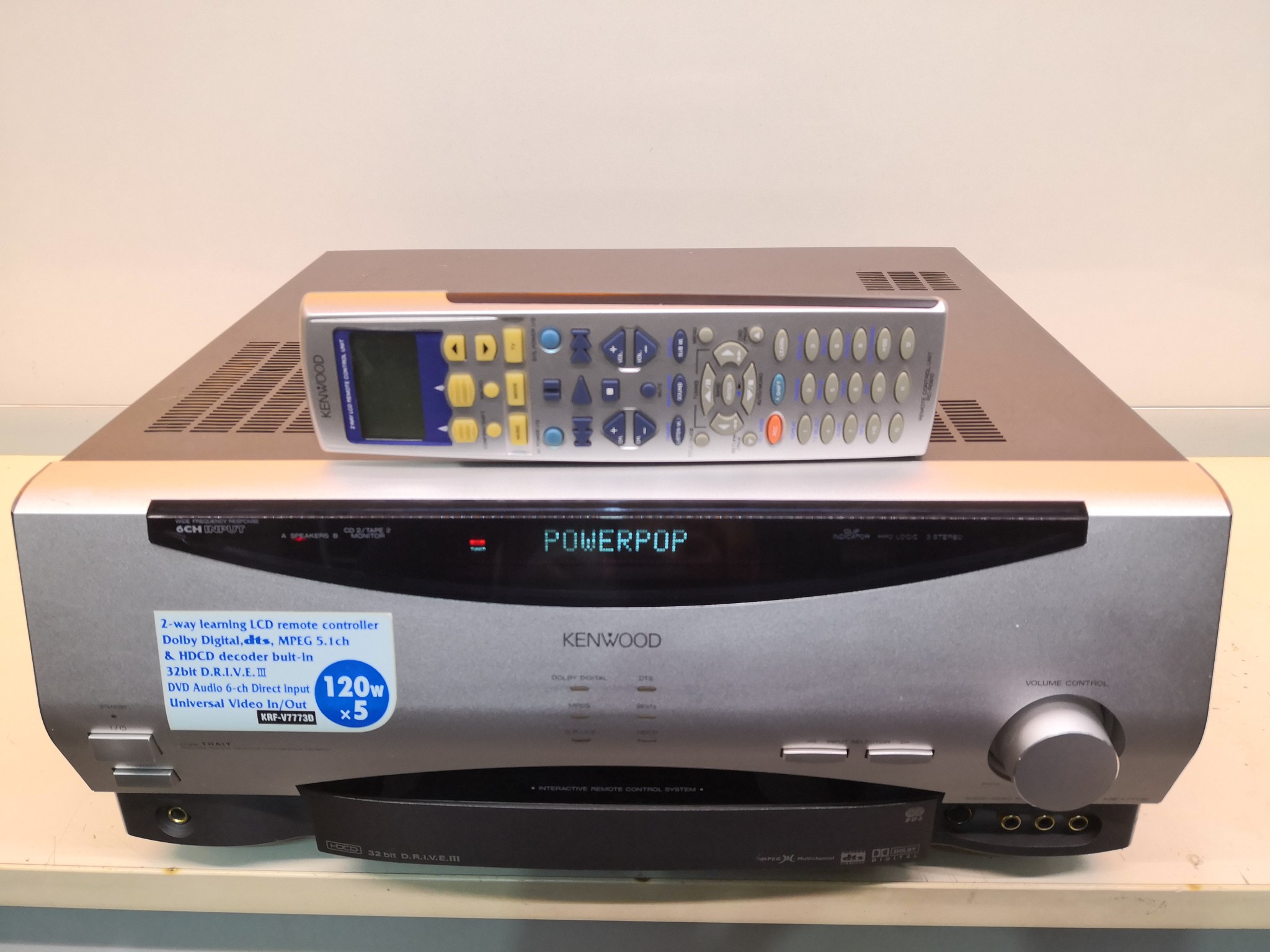 KENWOOD KRF-V7773D マルチAVアンプ KENWOOD KRF-V7773D マルチ