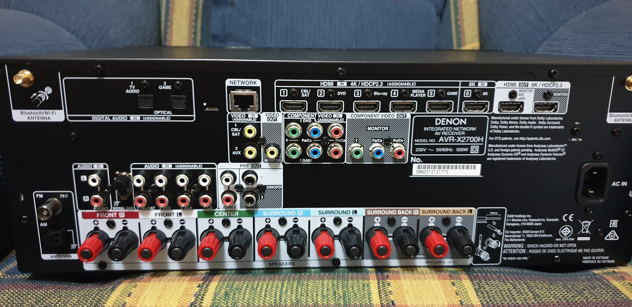 Denon AVR X2700H DENON AVR X2700H