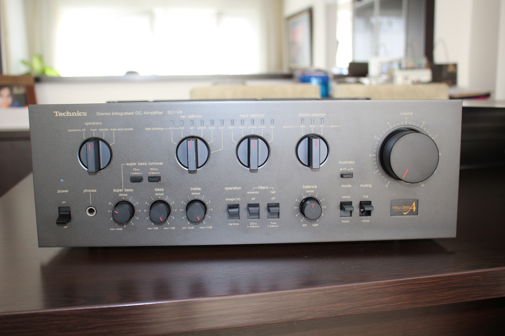 Technics TECHNICS SU-V8 Technics SU-V8 Sıfır Ayarında Entegre DC