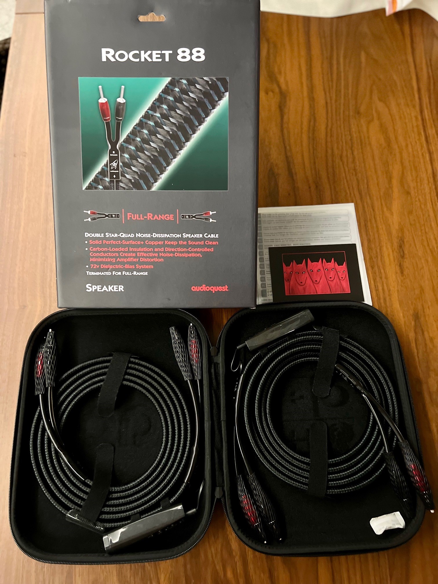 AudioQuest Rocket 88 Audioquest Rocket 88 Full Range 3mt AudioQuest Rocket 88 Audioquest Rocket 88 Full Range 3mt