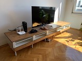 Custom Design TV ve Müzik Sistemi Sehpası, DVD/CD çekmeceli