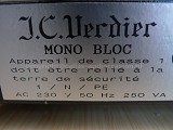 JC Verdier Le Monobloc