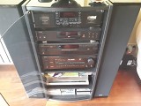 Denon Reciver,DVD player,CD 5 chencher,Duble casset player and Boxes x 2 Definitive