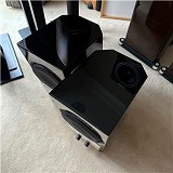 Vimberg Amea Stand Mount Speakers Diamond Tweeter Piano Black