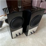 Vimberg Amea Stand Mount Speakers Diamond Tweeter Piano Black