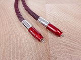 AudioQuest Fire highend silver audio interconnects RCA 0,75 metre