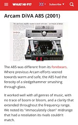 Arcam Diva A85
