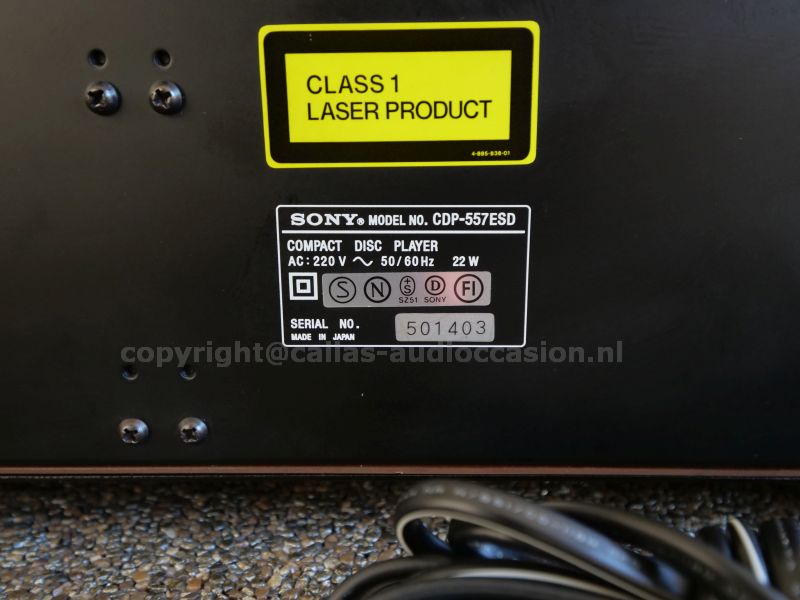 Sony CDP-557ESD Sony CDP-557ESD Sony CDP-557ESD Sony CDP-557ESD
