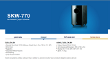 Onkyo SKW-770 bass reflex powered subwoofer