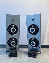 Spatial Audio Lab M4 Silver Grey Metallic highend audio speakers (USA originals)