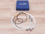 Horn Audiophiles HUGIN Phono Silver audio interconnects RCA-RCA 1,0 metre