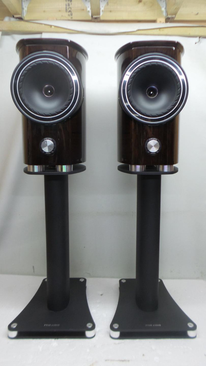 Fyne Audio F1-8 Speakers Boxed with Stands Ex Demo