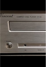 Vincent Hybrid cd player CD-S6 model