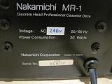 Nakamichi MR-I 3 Head Cassette Deck Rare!