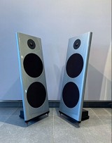 Spatial Audio Lab M4 Silver Grey Metallic highend audio speakers (USA originals)